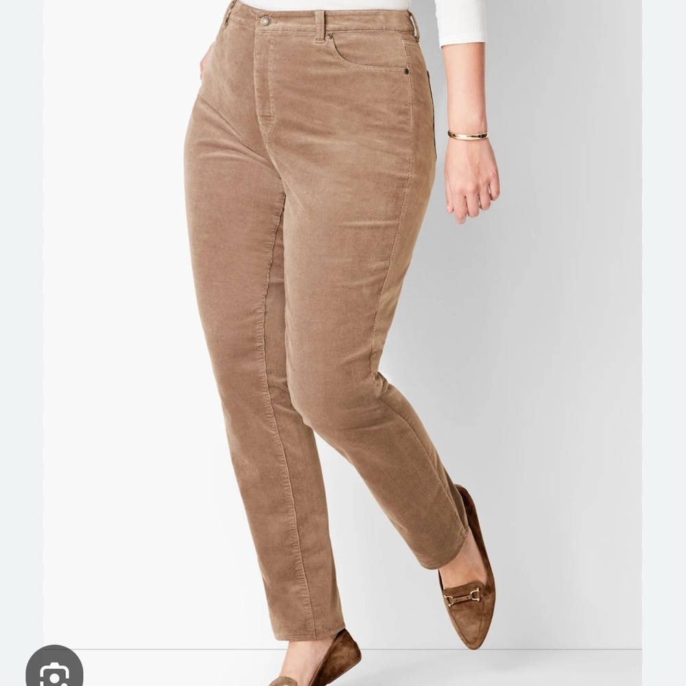 TALBOTS High-Rise Straight-Leg New ( No tag)